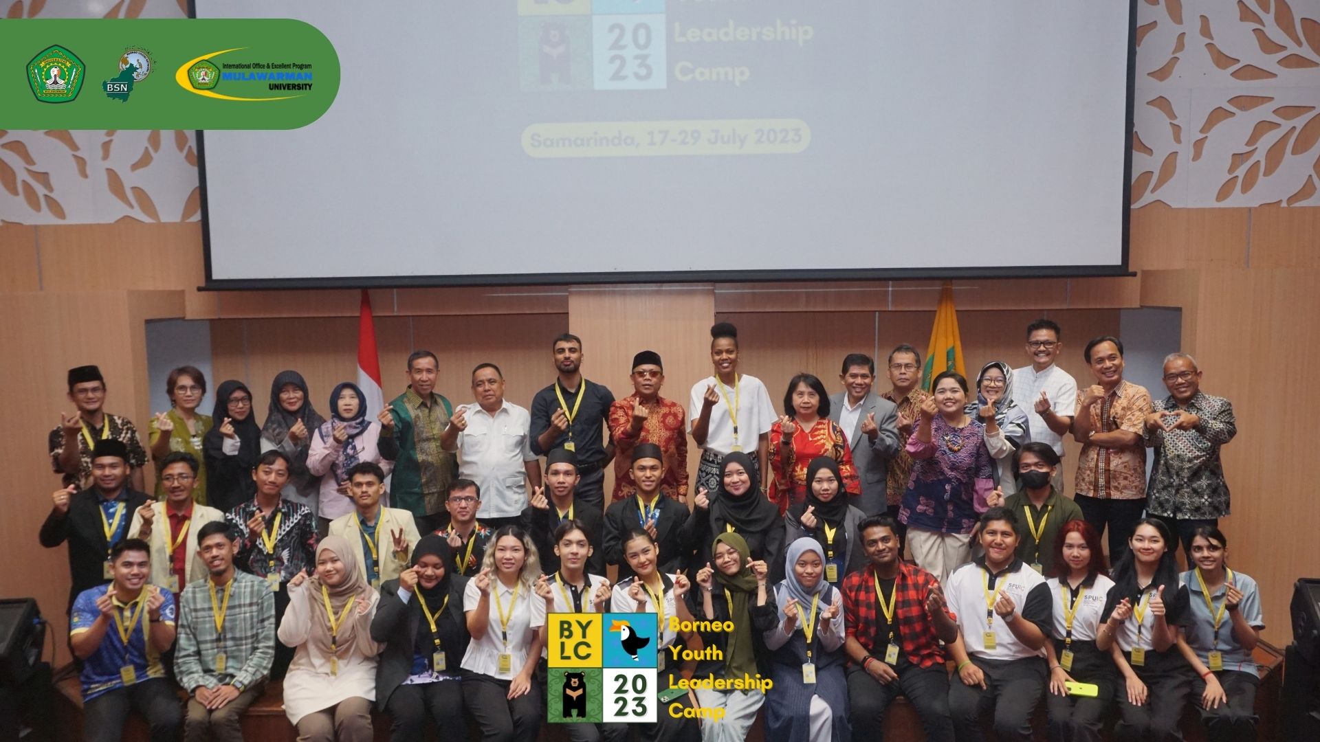 Opening Ceremony of Borneo Youth Leadership Camp 2023